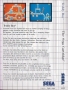 Sega  Master System  -  Teddy Boy (Back)